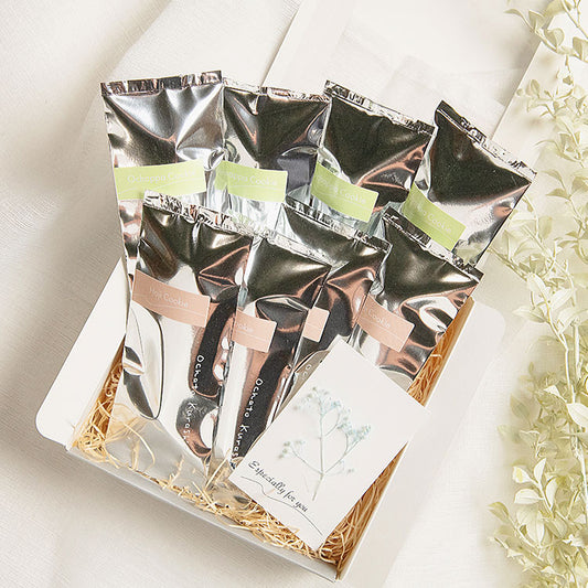 クッキーギフトセット(お茶っぱクッキー4個/ほうじ茶クッキー4個)