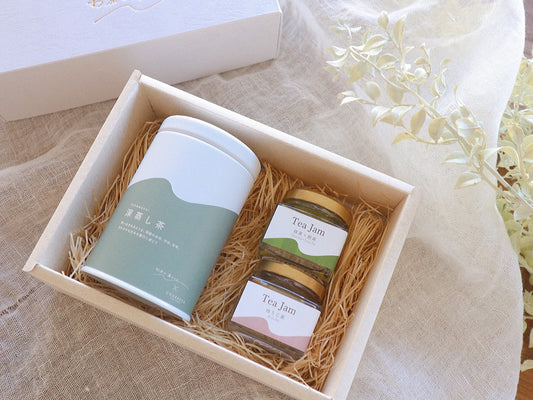 ZIPで紹介!ミニジャム2種とティーバッグ【お茶のミルクジャム(抹茶+煎茶)/ほうじ茶のミルクジャム/深蒸し茶ティーバッグ】
