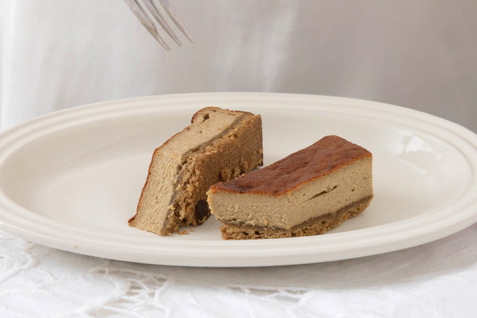 バスクチーズケーキ6個セット(抹茶3個/ほうじ茶3個)