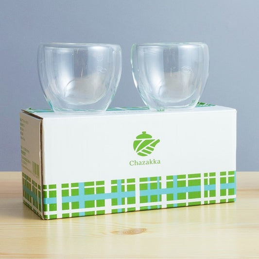 ダブルウォールグラス100ml 2個セット