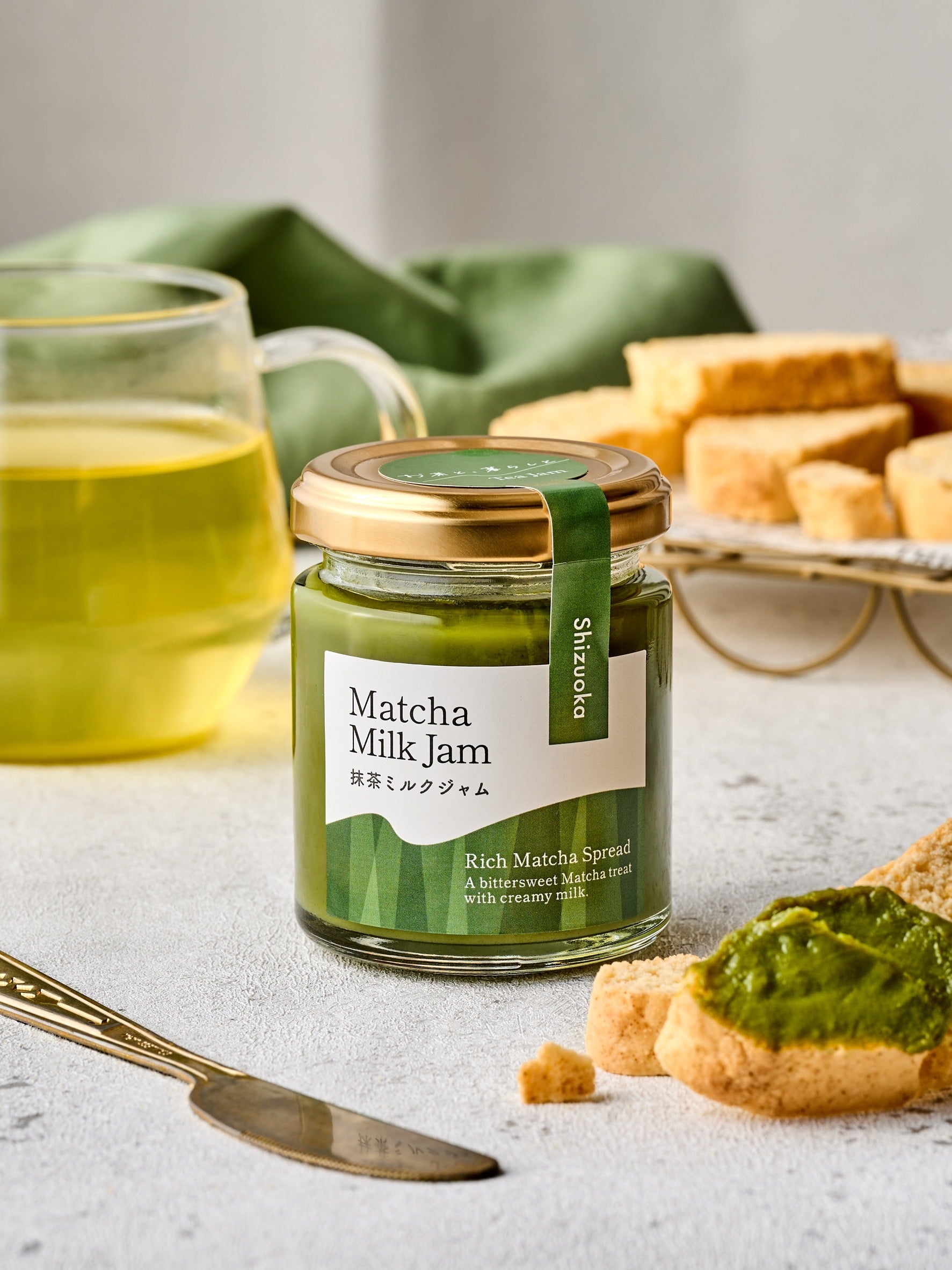 ZIPで紹介！お茶のミルクジャム(抹茶＋煎茶) – お茶と、暮らしと