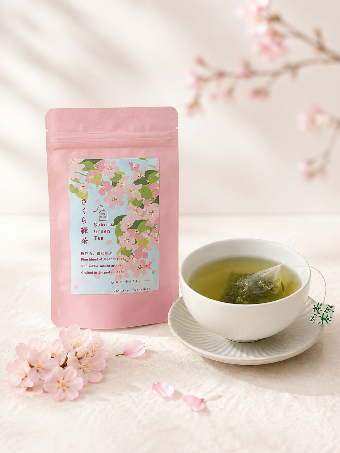さくら緑茶(ティーバッグ)