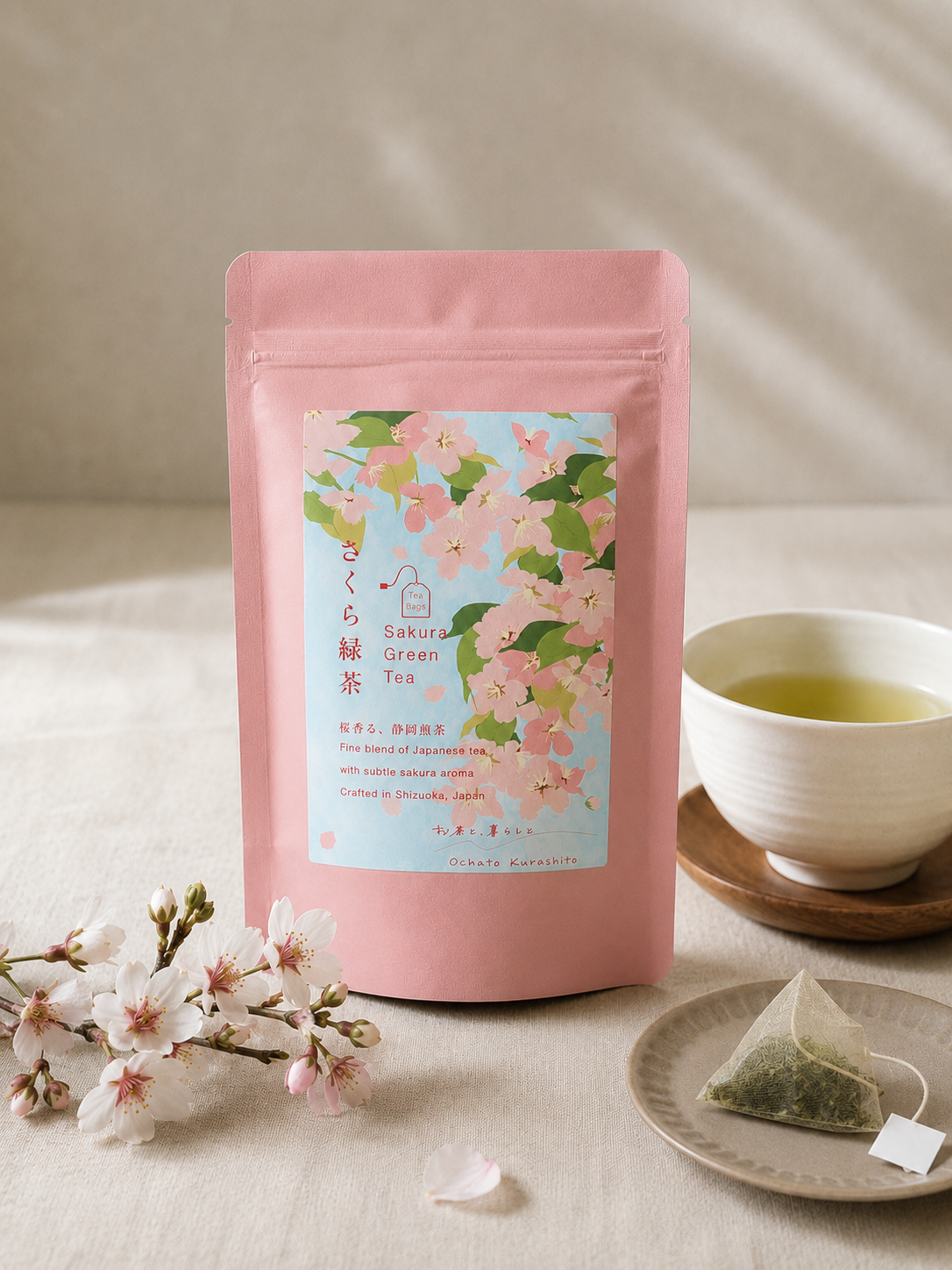 さくら緑茶(ティーバッグ)