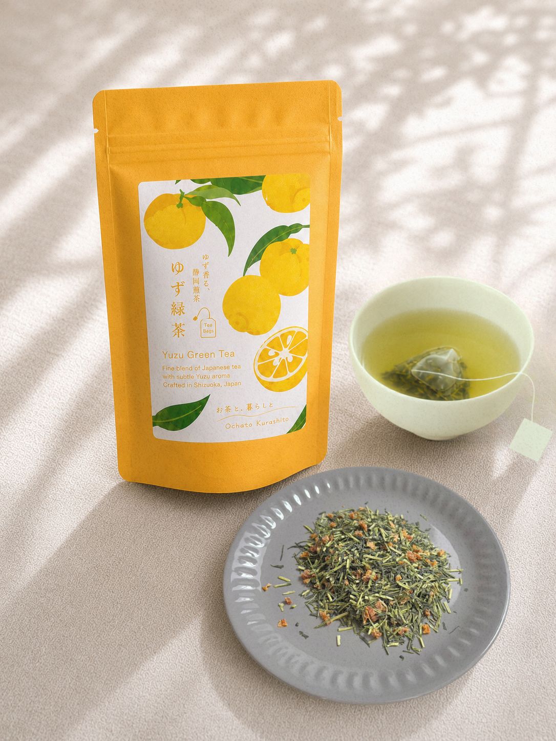 ゆず緑茶(ティーバッグ)